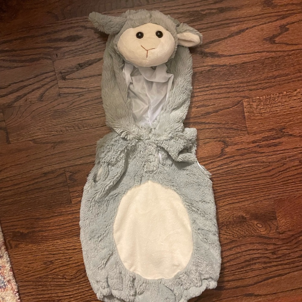 Toddler Lamb Halloween costume